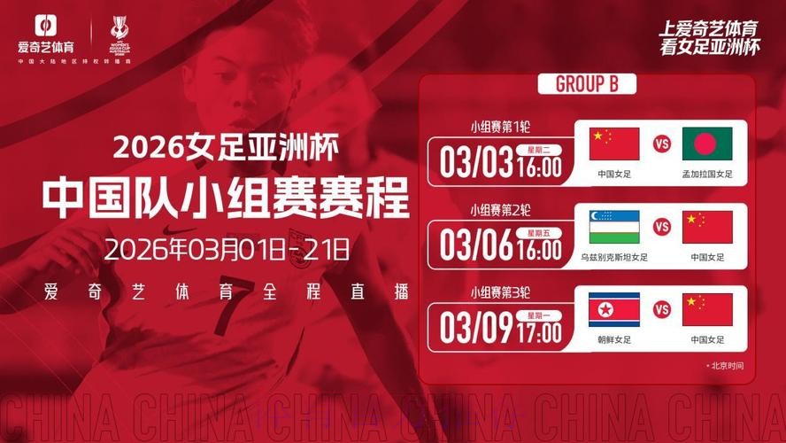 2026中国女足世界杯直播：赛事最新动态
